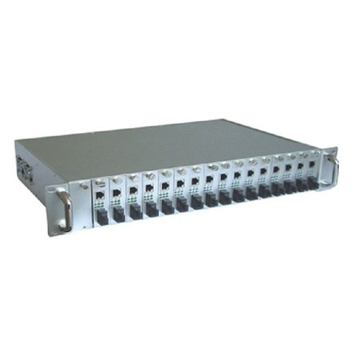 Khung 17 khe cắm Media Converter Wintop YT-81/7-2A